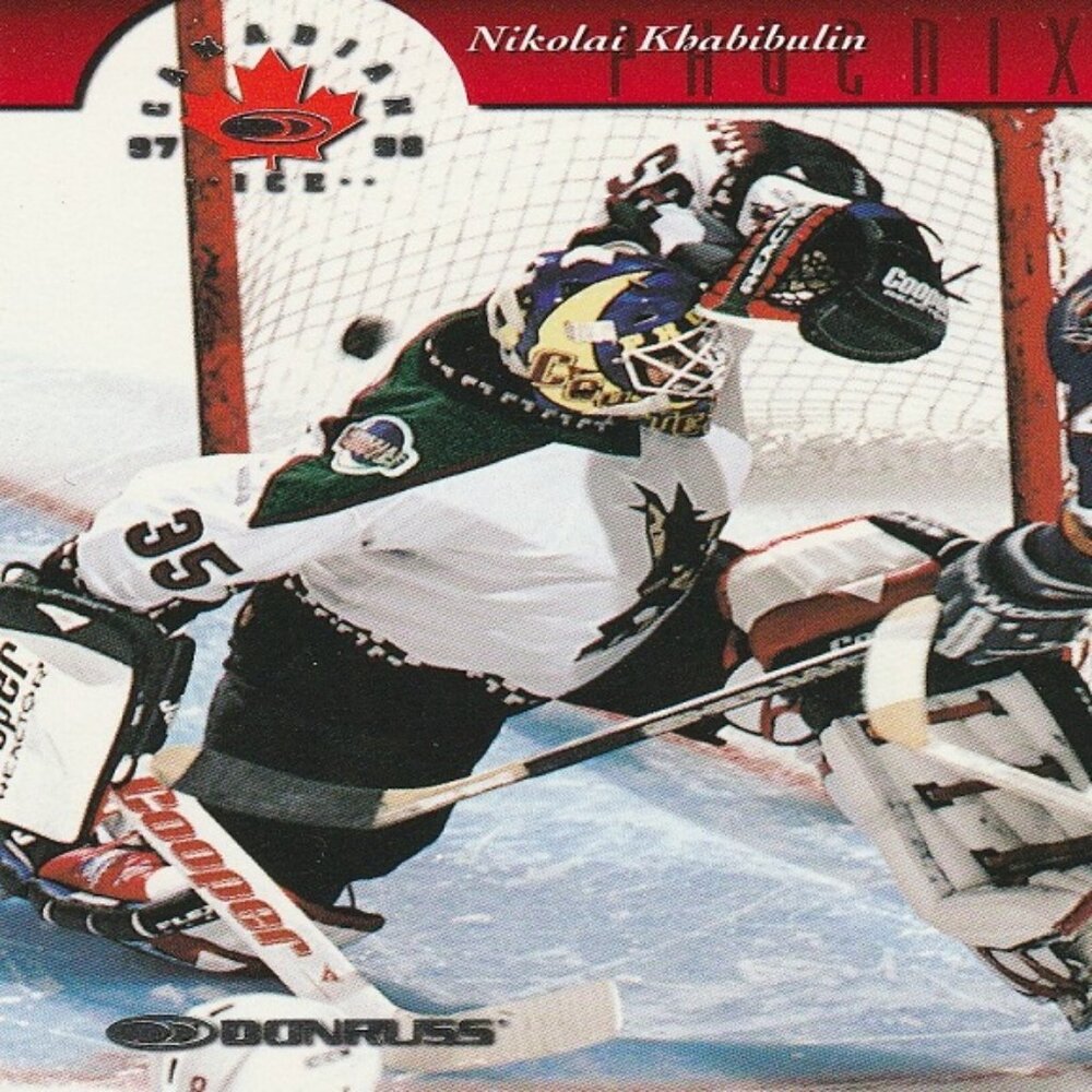 Nikolai Khabibulin - 1997 Donruss Canadian Ice Hockey Card